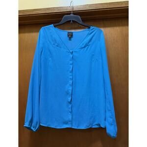 Womens Worthington long sleeve dress top, size Small